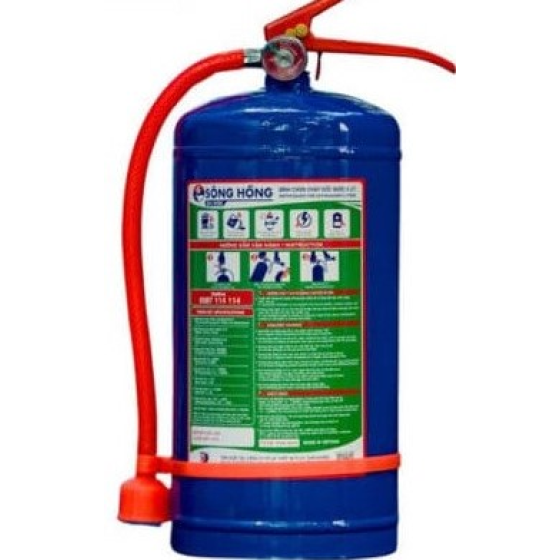 Bình chữa cháy đa năng gốc nước 6 lít Sông Hồng SH.WB6.
