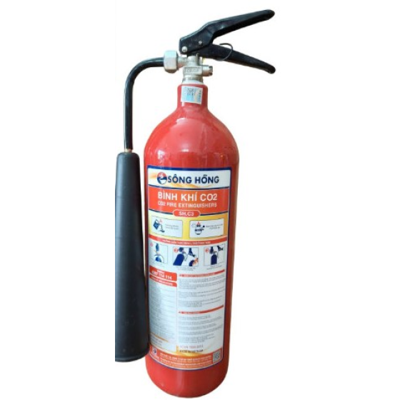 Bình chữa cháy khí CO2 3kg Sông Hồng SH.C3.