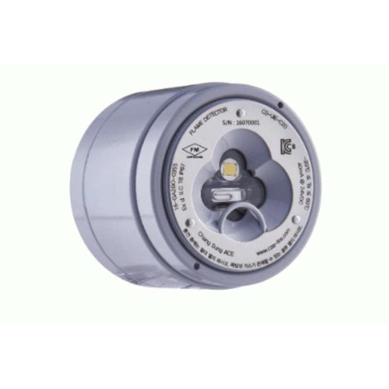 Đầu báo cháy kết hợp tia cực tím hồng ngoại chứng nhận FM CS-UIE-C20F.