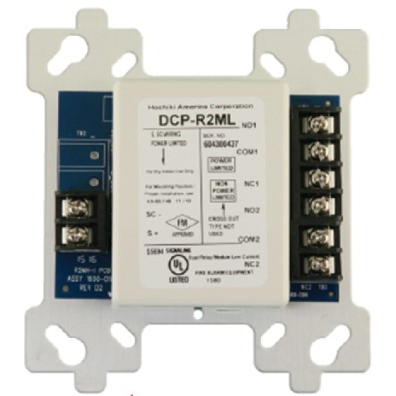 DCP-R2ML Module địa chỉ điều khiển 02 ngõ ra NO NC.