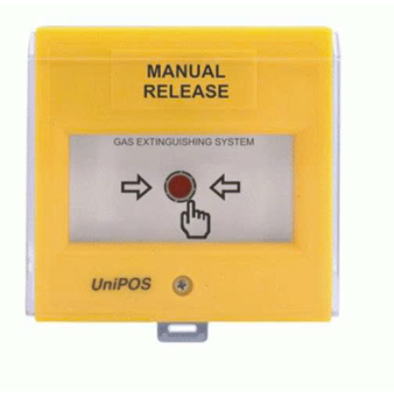 FD3050Y,Nút nhấn khẩn báo cháy khí Gas Unipos.