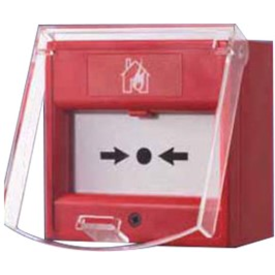 Nút nhấn khẩn bể kính Horing AH-0217 (có nắp đậy).