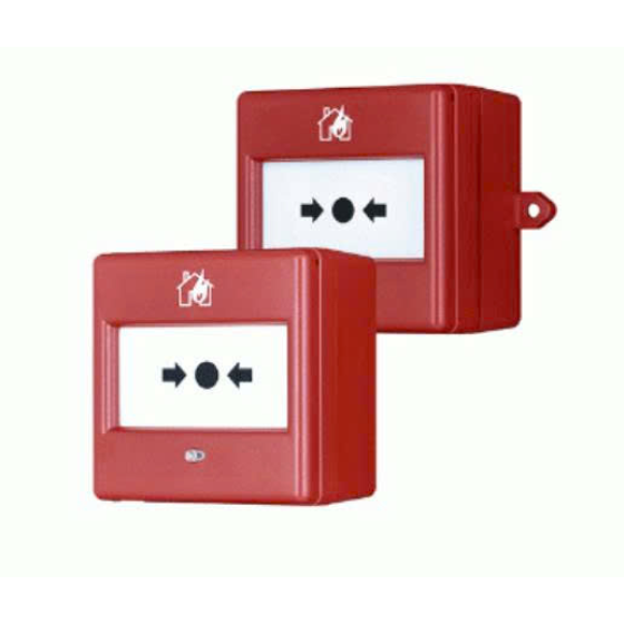 Nút nhấn khẩn hệ báo cháy địa chỉ Eaton CBG370S và CBG370WP.