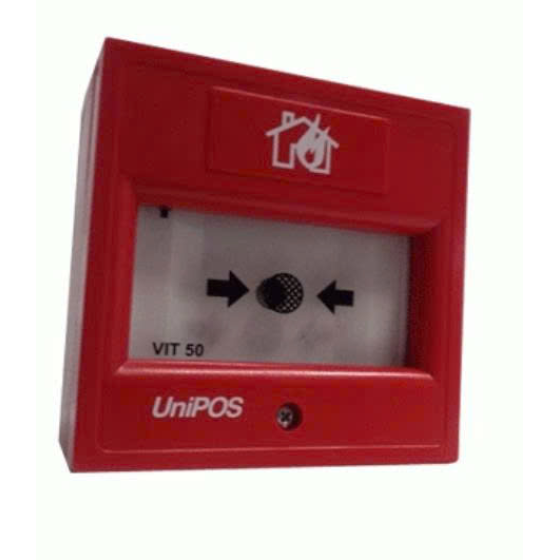 Nút nhấn khẩn không dây Unipos VIT50.