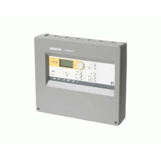 Tủ trung tâm báo cháy Siemens 4 8 12 vùng FC122-ZA.