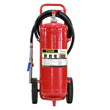 Bình chữa cháy xe đẩy bọt 25 lít