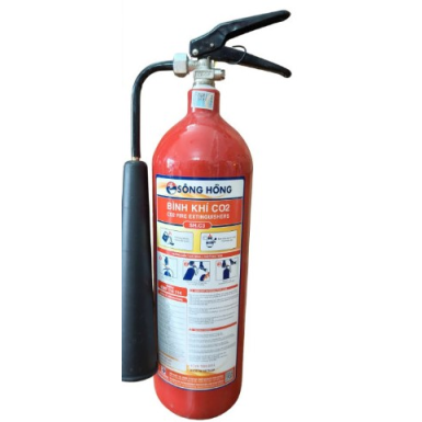 Bình chữa cháy khí CO2 3kg Sông Hồng SH.C3.