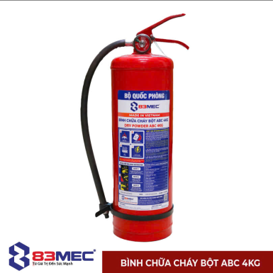 BÌNH CHỮA CHÁY BỘT ABC 4KG BQP 