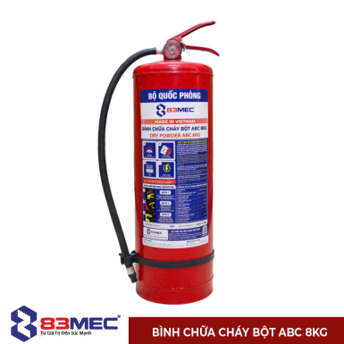 BÌNH CHỮA CHÁY BỘT ABC 8KG BQP 