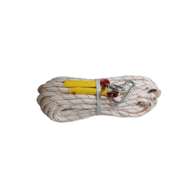 Dây cứu người, phi 12, lõi thép, dài 20m, 2 móc.
