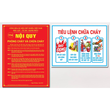 NỘI QUI TIÊU LỆNH 2 TẤM TỜI.-692