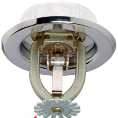 TY3280 Đầu phun Sprinkler Tyco hướng xuống K=5.6.