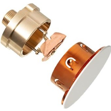 Đầu phun nước phẳng gắn tường ngang K=5.6.